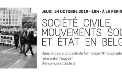 Société civile, mouvements sociaux et État en Belgique