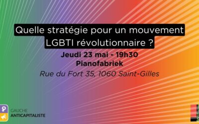 Quelle stratégie pour un mouvement LGBTI révolutionnaire ?